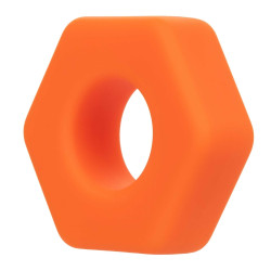 alpha ring by Calextotics Cockring Alpha Orange 20mm